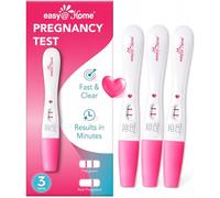 Easy@Home Pregnancy Test 3 Pack: hCG Test with 10 MIU/mL Sensitivity | Clear and Quick Results