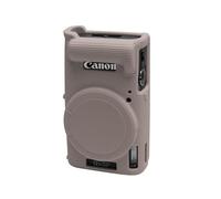 Easy Hood Case for Canon IXUS 285 HS/IXY 650/ELPH 360 Camera, Soft Silicone Camera Cover with Removable Lens Cap, Slim Fit Anti-Scratch Carrying Protective Case Camera Body Skin Sleeve (Tiffany Pink)