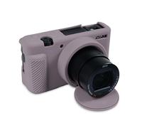Easy Hood Case for Sony ZV-1 Camera,Silicone Protective Cover,Grey | Anti-Scratch,Slim Fit,with Removable Lens Cover,Lightweight,Soft,Carrying