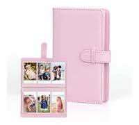 Easy Hood Instax Mini Photo Album,Kpop Photocard Binder,108 Pockets,Pink | for Fujifilm Instax Mini EVO/12/11/8/9/7s/25/70/90 Mint Zip Instant Camera