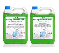 easy HYGIENE 2 x 5 Litres Macerator Cleaner & De-Scaler Toilet & Urinal Descaler