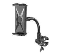 Easy Install Exercise Bike Phone Holder Flexible Gooseneck Rotating Bracket for Tablet Phone Stand