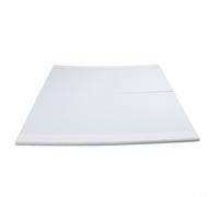 Easy Install Felt for dart Protector 30x30cm No Tools Needed | Peel and application, 600x600mm size, white polyester felt, for shields drywall from stray darts