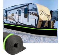 Easy Install Mobile Home Skirting - Thickened Weather-Resistant Camper Skirting, Secure Fit for RVs and Trailers