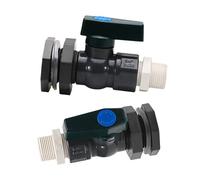 Easy Install Rain Barrels Faucet Set Practical Spigot Set Bucket Valves for Rain Barrels and Water Tanks Installation Water Tanks Adapter