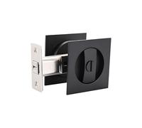 Easy Install Sliding Door with 4 Inch Handle for Single or Double Panel Interior Doors Stainless Steel Hidden Sliding Door with Compact Handle for Left Right Interior Doors