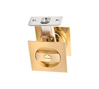 Easy Install Sliding Door with 4 Inch Handle for Single or Double Panel Interior Doors Stainless Steel Hidden Sliding Door with Compact Handle for Left Right Interior Doors