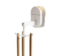 Easy Install Vacuum Suction Hook with 6 Claws, White Milk