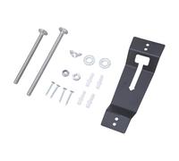 Easy Install Wall Mount Tire Rack For Trailer Spare Wheel Carrying For Enclosed Trailers Utility Accessory ABS Rack Cargo Trailer Tire