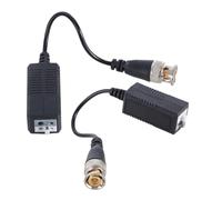 Easy installation 1080p passive video transmitter surveillance using twisted pair cable for video transfer