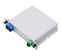 Easy Installation 1x2 Fiber Splitter Low Insertion Loss Optical Splitter for Multi-function Use and Internet Room Use