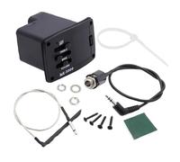 Easy Installation 2 Band Acoustic Guitar Equalizers Bass Treble Tool with Mounting Set Texture Ukulele