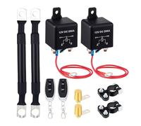 Easy Installation Car Battery Disconnect Switchs Isolator With Remote 200A 12V For Automotive And Maintenance Safe Circuit Protection