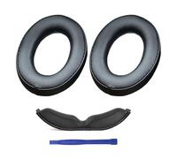 Easy Installation Ear Pad Headband Cushion Compatible For HD620S HD400Pro HD560S Noise Cancelling Earmuff Earpads