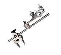Easy Installation Extension Stand Attachment Metal Frame Suitable for Various Drum Brands Positioning Mechanism Stacker Drum Hardware Cowbell Mount Multi Stand Quick Release Clamps