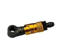 Easy Installation Fast Release Connector Fitting Adapter Aluminum Motorbike Release Brake Line Adapter Motorbike Brake Line Aluminum Motorcycle Hose Fluid Fast Connector Fitting Easy