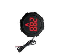 Easy Installation LED Digital Voltmeter Water Resistant Design 4-100V Easy Installation Solution for Marine Motorcycle Accurate Voltages Measurement Device