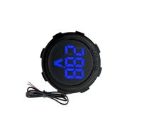 Easy Installation LED Digital Voltmeter Water Resistant Design 4-100V Easy Installation Solution For Marine Motorcycle Housing Voltmeter