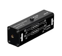 Easy Installation Music Noise Isolator 3.5mm Connectors Heavy Duty Metal Shell Design Portable Solution Professional Studio Noise Isolator