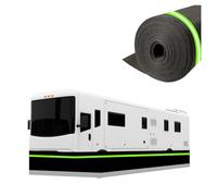 Easy Installation Rv Skirting for Travel Trailer 95cm Tall Mobile Home Exterior Iron Mesh at The Bottom Accessories Trailers,18m/59ft