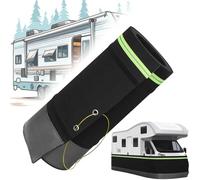 Easy Installation RV Skirting for Winter, Heavy Duty Bottom Covers for Travel Trailer, Convenient Storage RV Wheel Covers, Thickened and Hardened, 35 Inches High (20m)