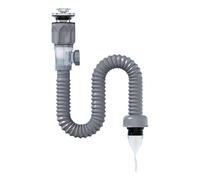 Easy Installation Sink Drain Set ABS & Steel Assembly Effective Filtrate Solution Water Outlet for Basin