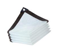 Easy Installation Weatherproof Animal Shelter Cover with Triangular Grommets Multipurpose Livestock Tarp