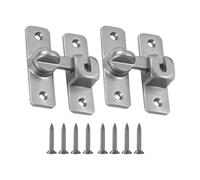 Easy Installion Sturdy Aluminum Alloy Door Without Theft Buckles Portable for Rental Properties and Hospitality Aluminum Alloy Door Latches