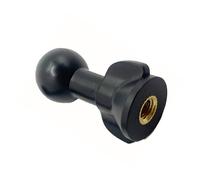 Easy Installs 17mm Ball Head To 1/4 Nut Adapter Live Streaming Brackets Connector For Smartphone Holder & Tripods Mobile Accessory Adapter