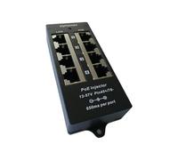 Easy Installs 4 Port POEs Splitter Eliminates Extra Wiring for Cameras and Access Points in Business Environment Devices Simultaneously for Small Offices Networking