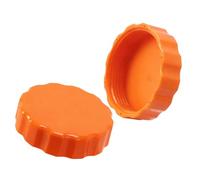 Easy Installs Drain Plugs Caps 2Pcs Pack for Suitable Sand Filter Pumps 65mm Top Oranges Pool Maintenance Parts Sand Filter Fan Replacement Parts