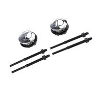 Easy Installs Round Toilet Flush Button 38mm Double Control Bathroom Tanks Replacement Quick Flush Double Button for Toilet Easy Installs