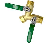 Easy Installs Y Design 2 Port High Efficiency Brass Valves Home Heating Systems Simple Installation for Water Systems US Standard Brass