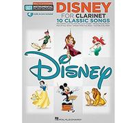 Easy Instrumental Play Along Disney Clarinet Book With Audio Download (Hal Leonard Easy Instrumental Play-Along) (Includes Online Access Code): Easy Instrumental Play-Along - Clarinet