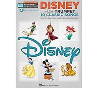 Easy Instrumental Play Along Disney Trumpet Book With Audio Download (Hal Leonard Easy Instrumental Play-Along) (Includes Online Access Code): Easy Instrumental Play-Along - Trumpet