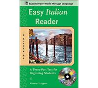 Easy Italian Reader w/CD-ROM: A Three-Part Text for Beginning Students (Easy Reader Series)