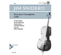 Easy Jazz Conception Cello New 9783892212072 Fast Free Shipping Sheet mu.
