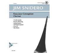 Easy Jazz Conception Clarinet clarinet Jim Snidero advance music