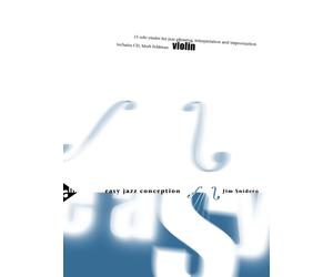 Easy Jazz Conception Violin violin (easy - intermediate) Snidero with CD 15 solo