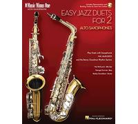 Easy Jazz Duets. Saxophone Duet. Includes Audio Online