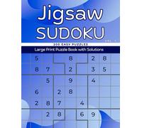 Easy Jigsaw Sudoku Puzzle Book Vol. 1: 200 Puzzles with Solutions