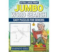 Easy Jumbo Word Search for Seniors: Extra Large-Print 70 Puzzle Collection for Memory Boosting, Relaxation & Fun - Simple Themes with Big Letters for Older Adults