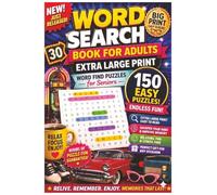 Easy Jumbo Word Search for Seniors: Extra-Large Print Puzzles for Relaxation, Focus, and Brain Health