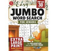 Easy Jumbo Word Search for Seniors: Extra Large Print Word Puzzles for Relaxation and an Active Mind (Word Find Books For Adults)