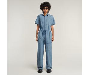 Easy Jumpsuit - Light blue - Women S