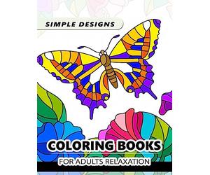 Easy Kaleidoscope Coloring Book for Adult: Basic design of mandala, animals, birds, bear, dog and friend for beginner Easy to color