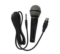 Easy Karaoke Wired Microphone - Black