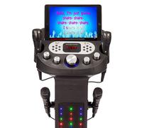 Easy Karaoke 'EKS468BT' Bluetooth Karaoke System with 4 Mics in Black Easy Karaoke Black