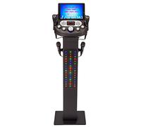 Easy Karaoke Smart Bluetooth® Karaoke System + 4 Wired Microphones