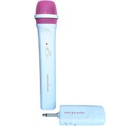 Easy Karaoke EKS717P Pink/White Wireless Microphone